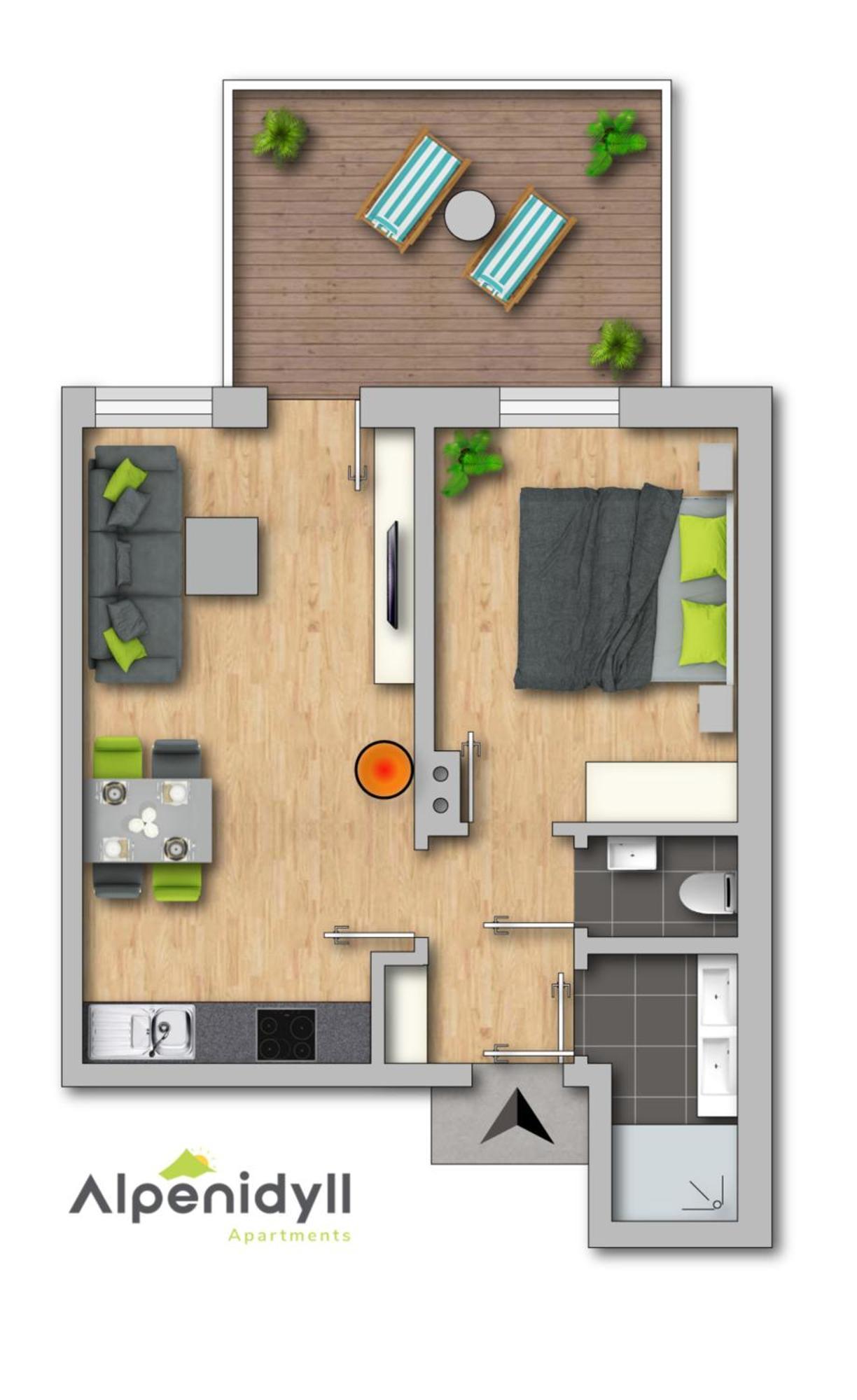 Happy Aich 2 By Alpenidyll Apartments Exterior photo